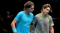 Rafael Nadal defeated David Ferrer in Exhibition match in Lima