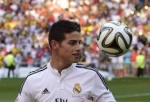 45,000 Madrid fans at Bernabéu to welcome James